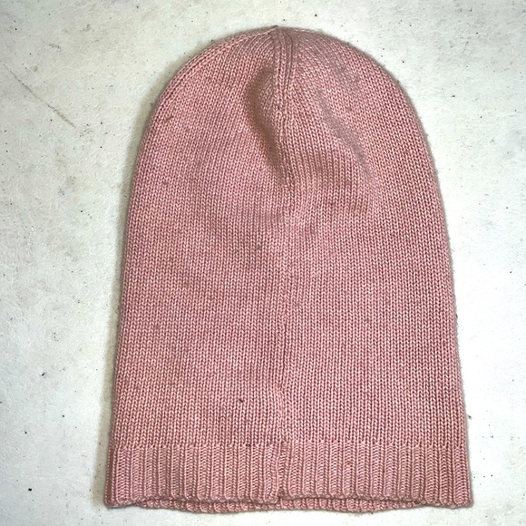 FENDI PINK BEANIE HAT - Picture 5 of 7